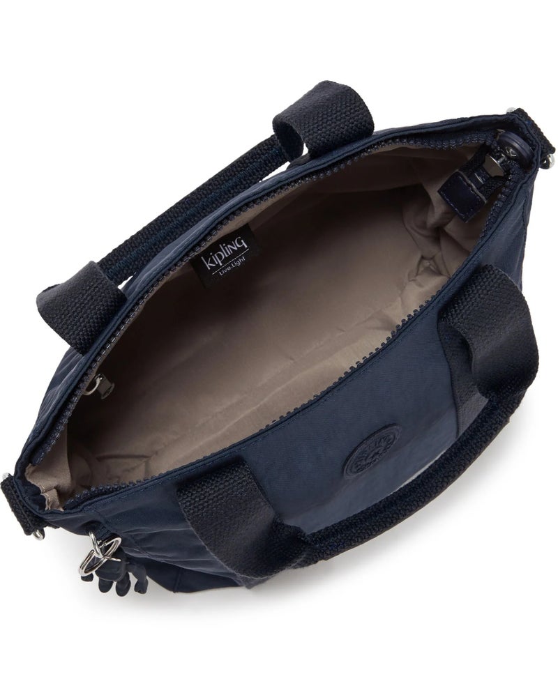 كيبلينغ حقيبة يد نسائية صغيرة أسيني بحزام كتف قابل للإزالة - أزرق - Image 3